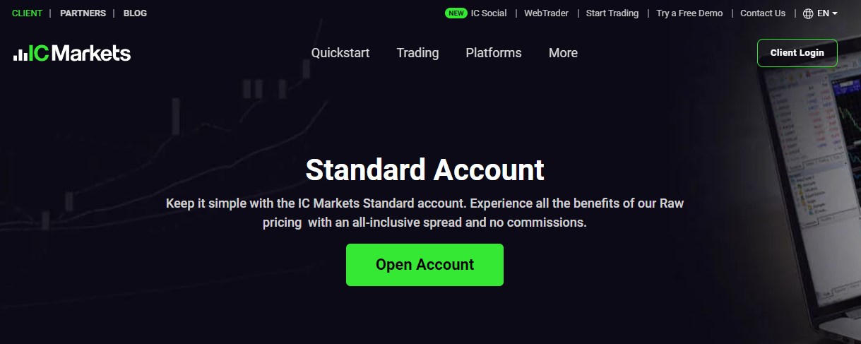 IC Markets Standard Account